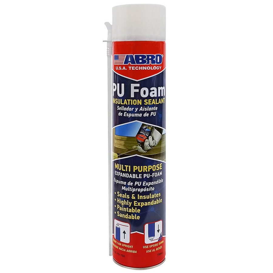SPRAY AISLADOR ESPUMA EXPANSIVA 750ML PU-750 ABRO