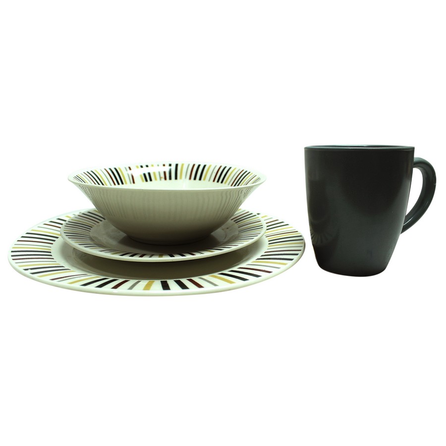 VAJILLA DE PORCELANA 16PZS 185-108
