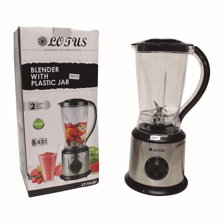 LICUADORA 1.5LT ACERO INOX. LT-Y63-P