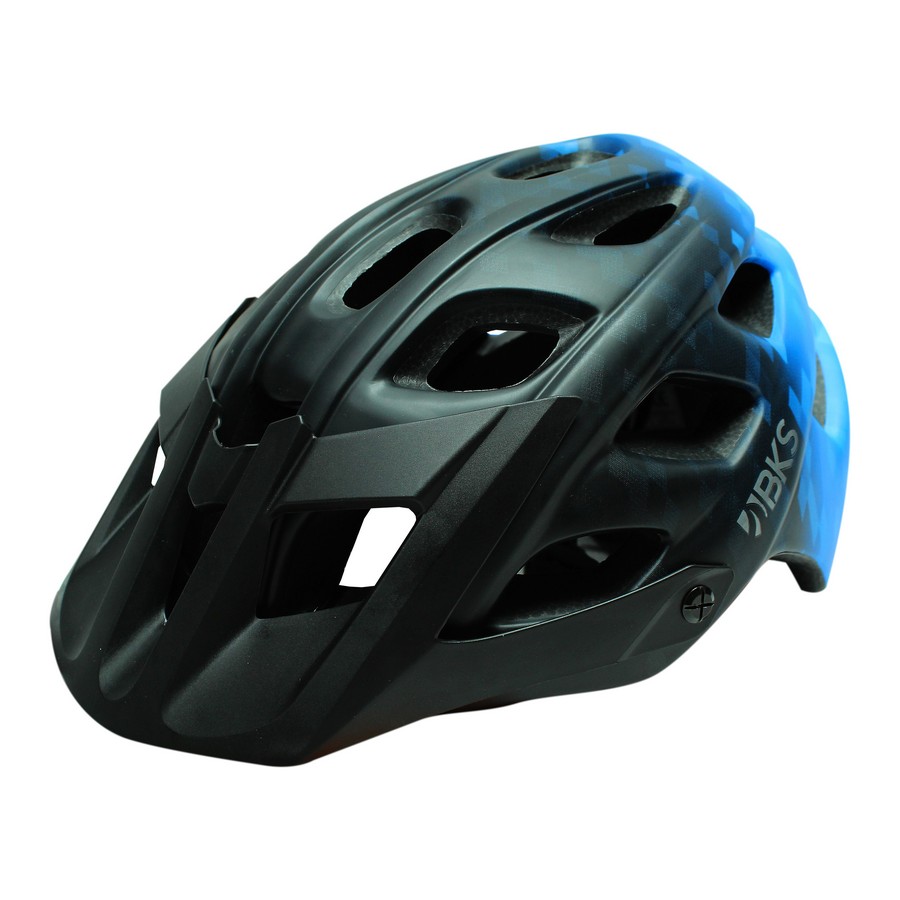 CASCO MTB BKS P/ADULTO NEGRO/AZUL M 33666