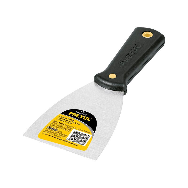 ESPATULA FLEXIBLE 4 PULG. TRUPER/PRETUL 21517