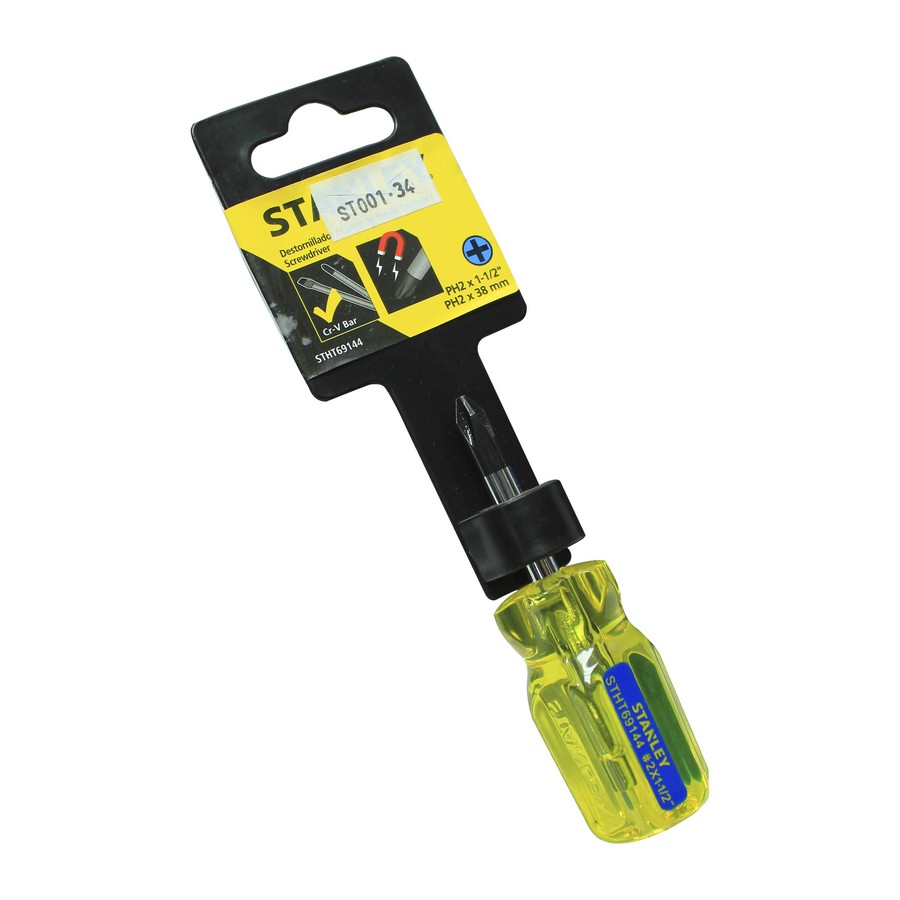DESARM. PHILLIPS #2 INDUSTR. 1/4X1-1/2 PLG. STANLEY STHT69144