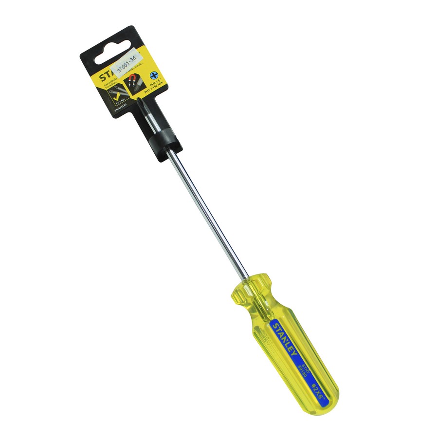 DESARM. PHILLIPS #2 INDUSTR. 1/4X6 PLG. STANLEY STHT69180