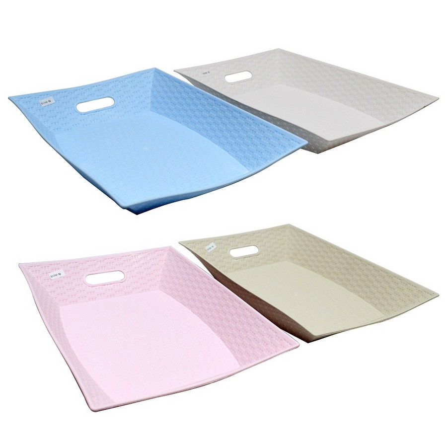 BANDEJA RECTANGULAR PLASTICA 82791