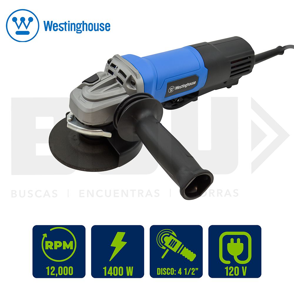 PULIDORA ANGULAR WH 4 1/2 PULG 1400W PT50380 (NC)