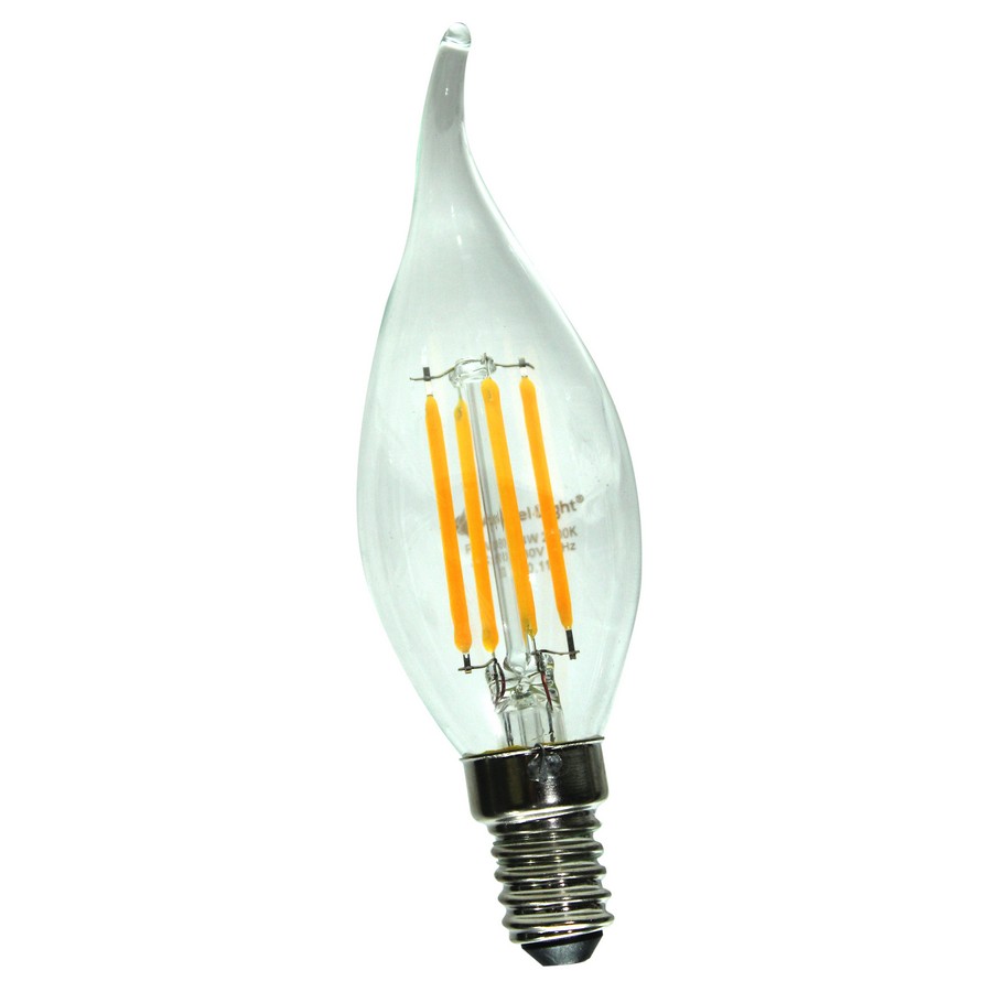 BOMBILLO LED 4W AMARILLA A105-GC35-4Y-L