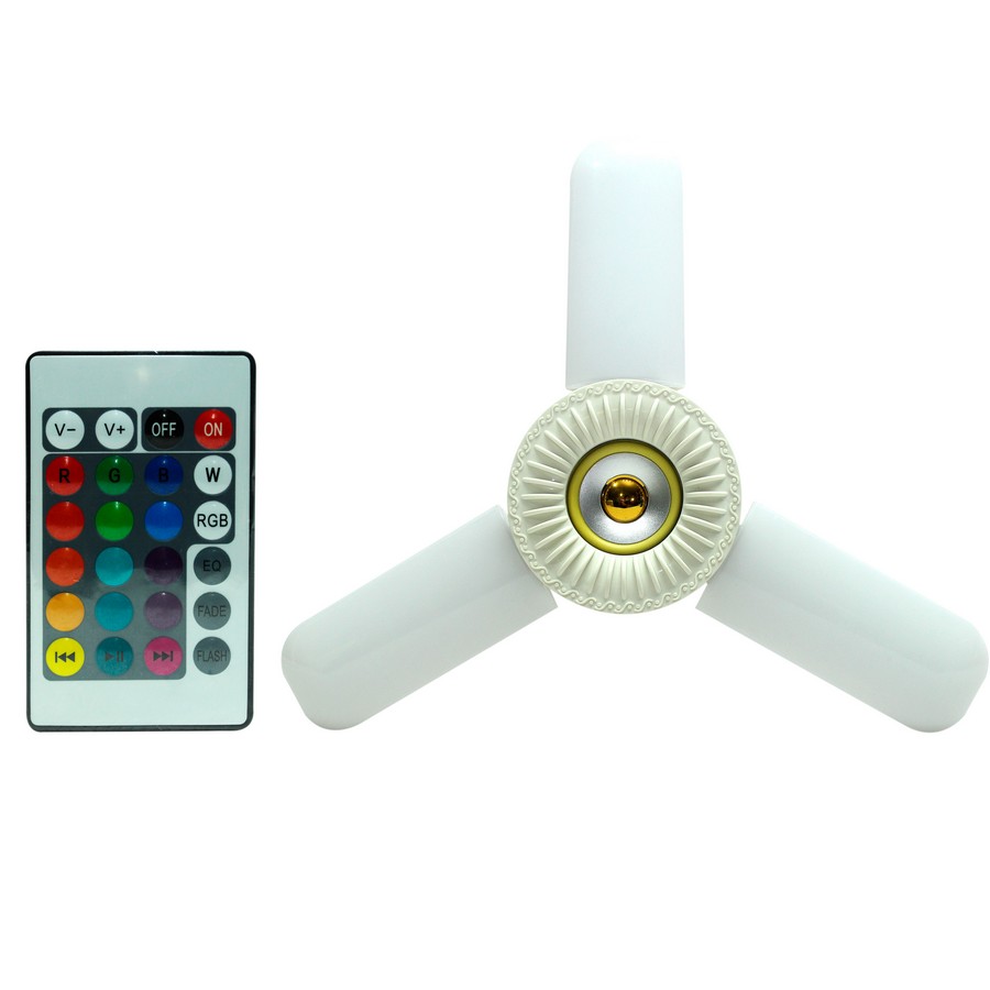 BOMBILLO LED PLEGABLE C/BOCINA BLUETOOTH SL-551 (DESC)