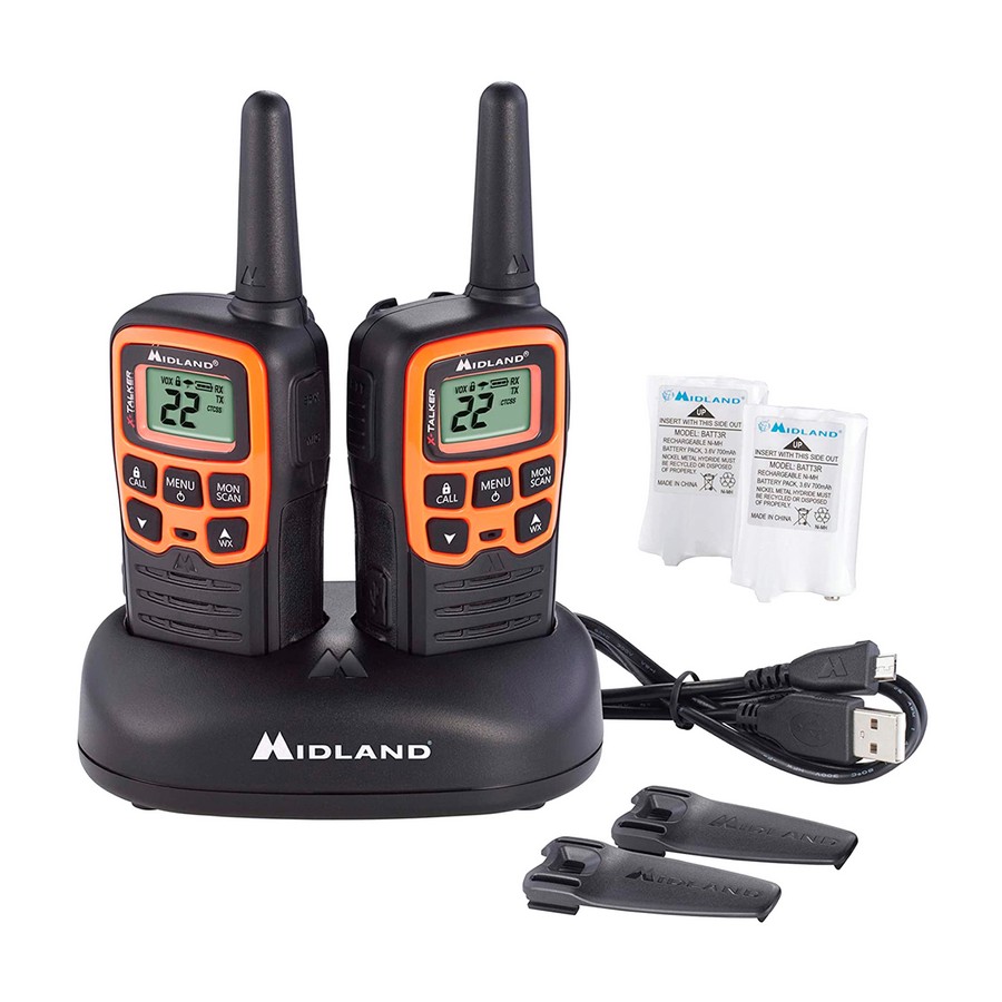 RADIO MIDLAND T77VP5 38 MILLAS (PAR+BASE+BAT)