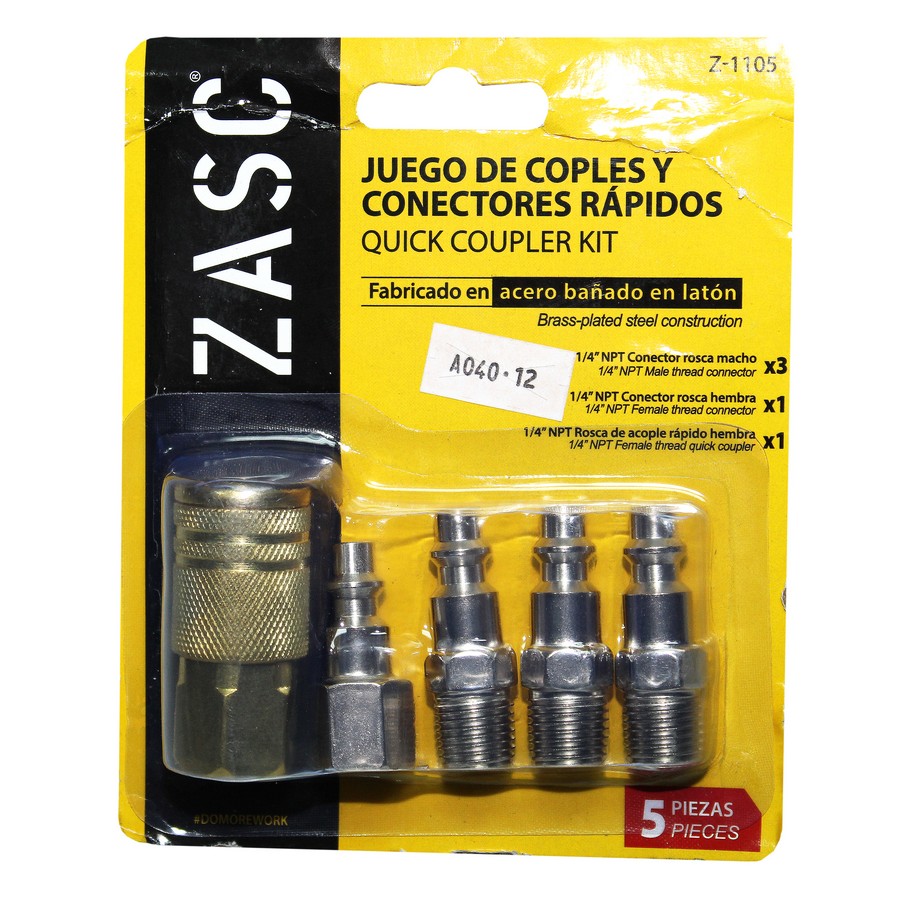 ACOPLES CON ADAPTADOR PARA MANGUERA AIRE Z-1105