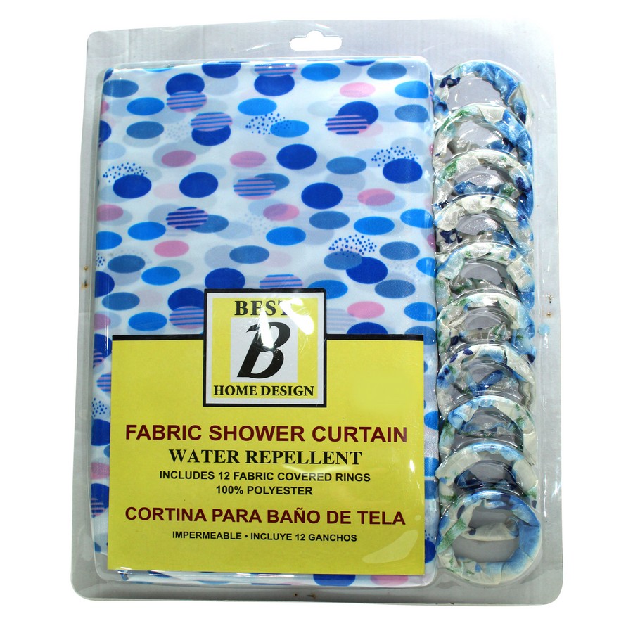 CORTINA D/BAÑO 170X180CM ZHS-OMY-1