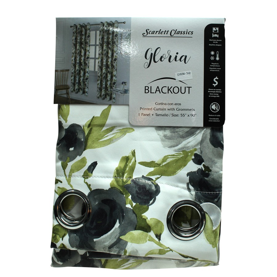 CORTINA P/SALA 55X90 PULG BLACKOUT GLORIA SCR-2428
