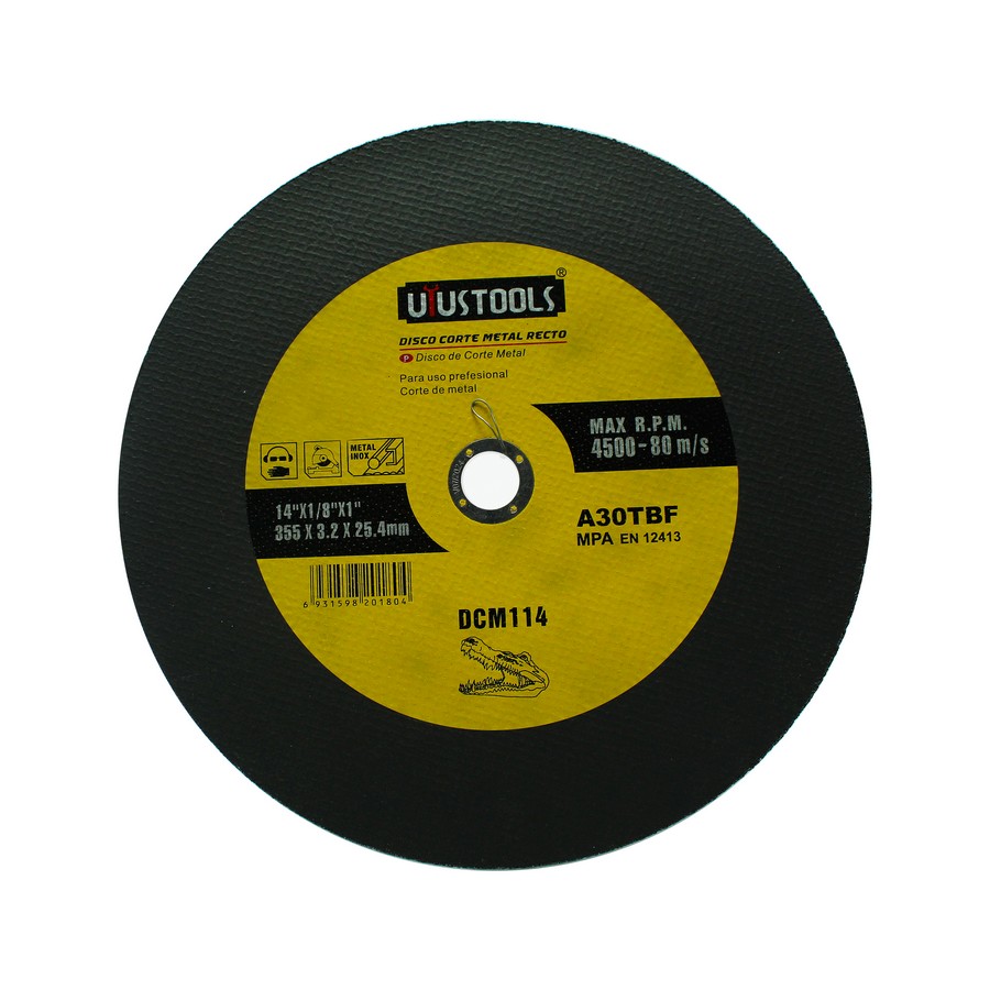 DISCO P/METAL UYUS 14 X 1/8 X 1 PULG DCM114