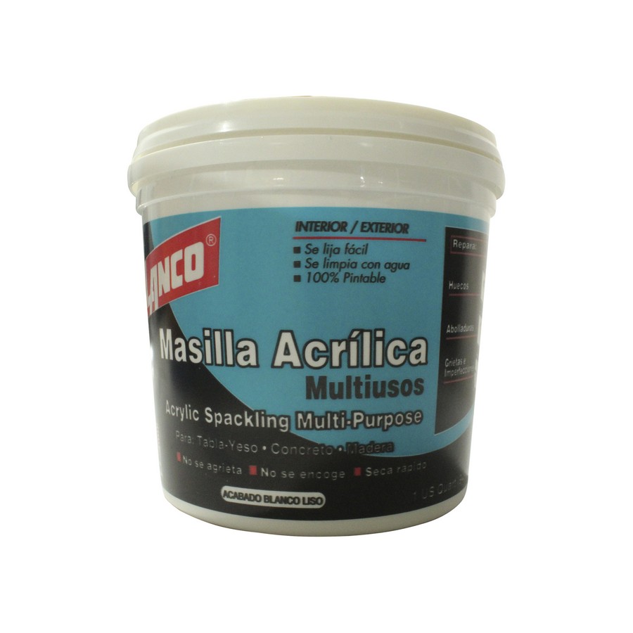 MASILLA ACRILICA MULTIUSO INT/EXT SPACKLING 1/4 LANCO SC-101-5