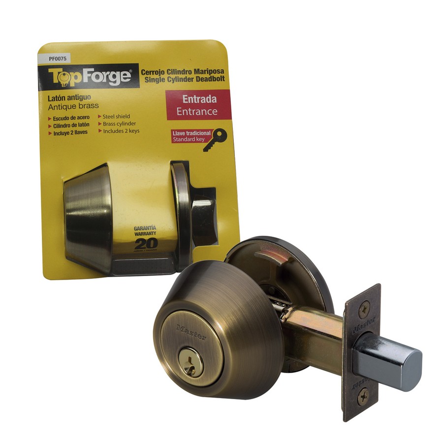 CERROJO CILINDRO/MARIPOSA PF0075 AB (NC)