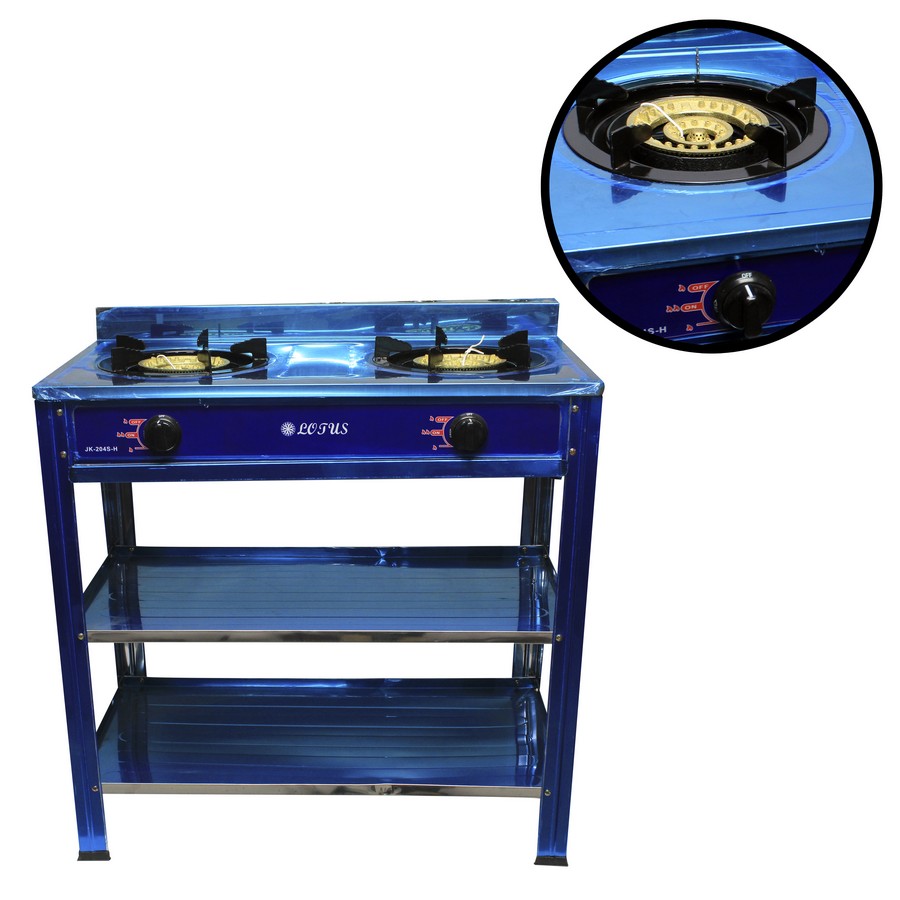COCINA GAS 2 Q  C/PATAS JK-204S-H