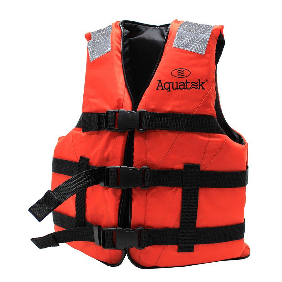 CHALECO SALVAVIDAS NIÑO NARANJA AQU-VY-003 YTH