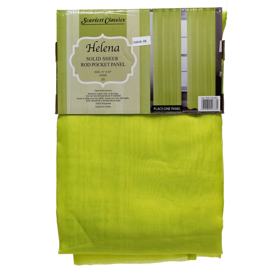 CORTINA P/SALA 55X90PULG TEAL  T/VELO HELENA SCR-1125-TEA