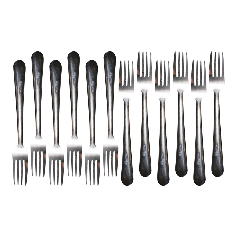 SET TENEDOR METAL 12 PZS BFK-90