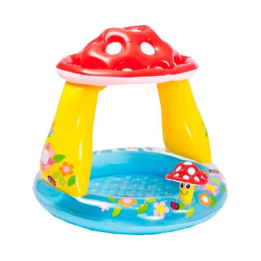 PISCINA NIÑOS CON TECHO MOD.HONGO 57114-NP