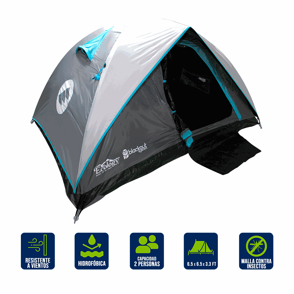 TIENDA CAMPAÑA ECOLOGY MOD. BLACKOUT 2 (NC)