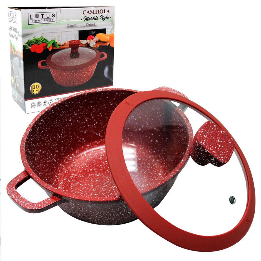 OLLA CON TAPADERA 24CMS LHC-CER24