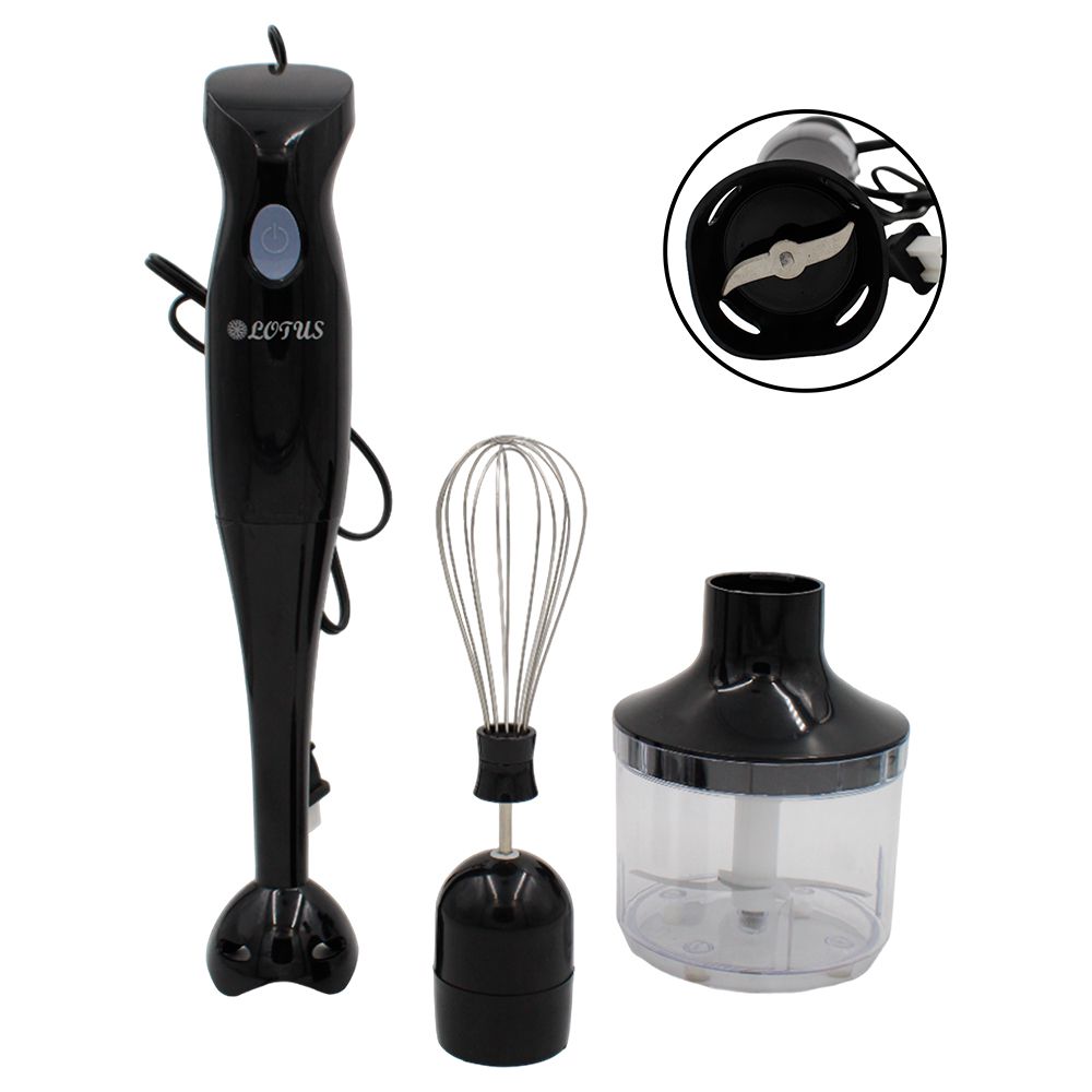 BATIDORA D/MANO ELEC. 3 PIEZAS 120V 200W LT-HB01