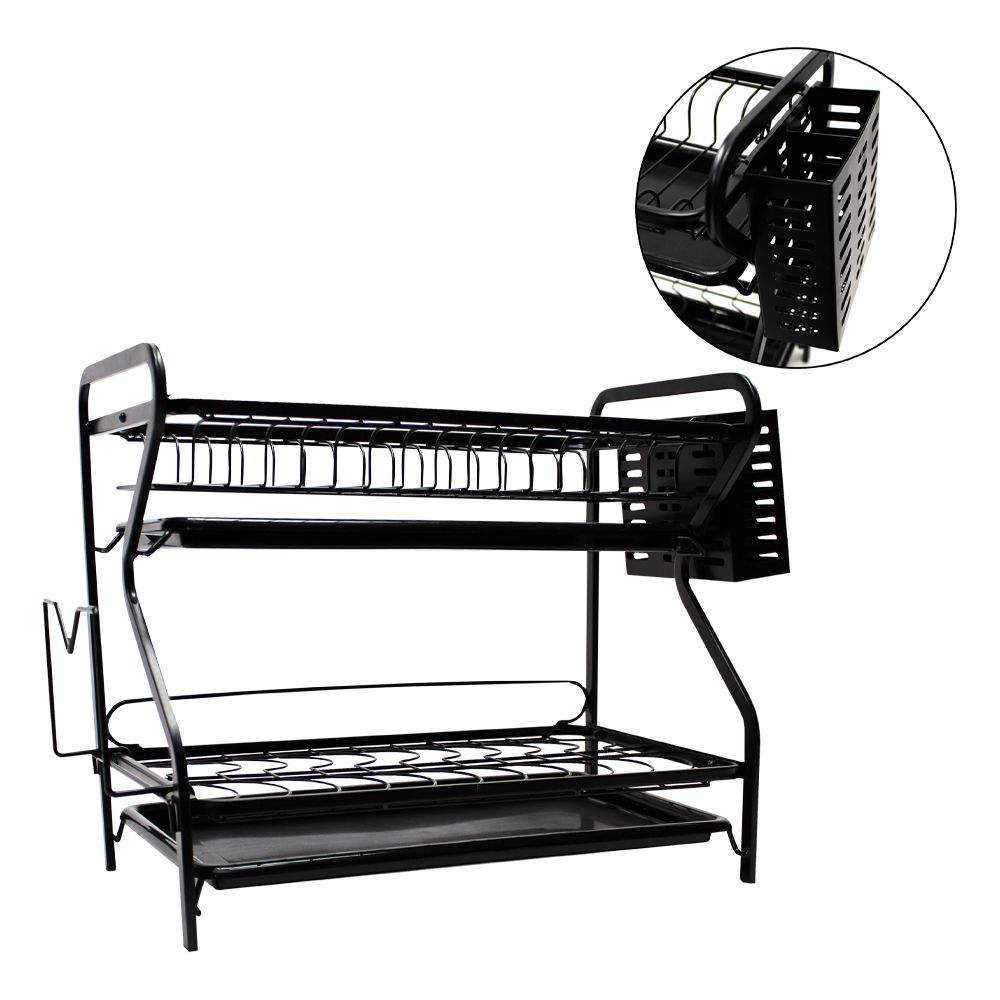 ESCURRIDOR D/PLATOS METALICO 2 NIVELES C/BASE NS319685 (DESC)