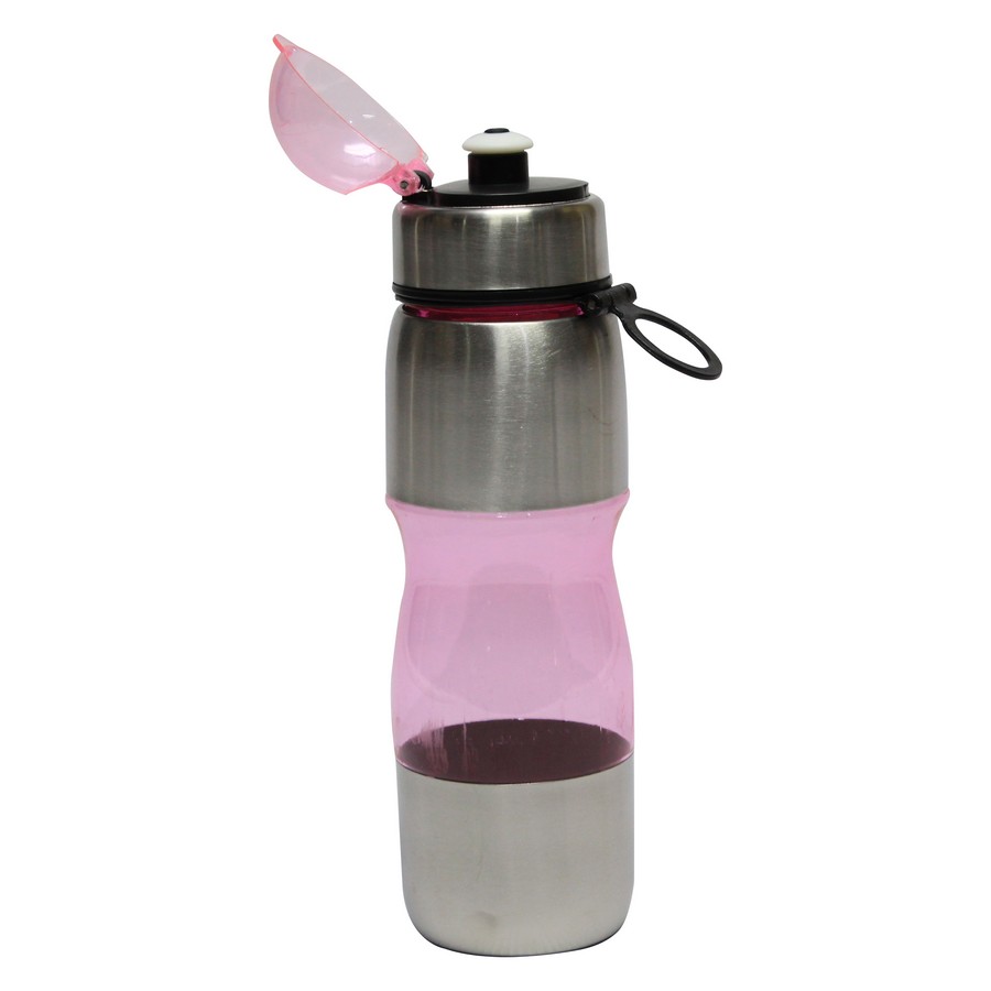 BOTELLA PLAST/ALUMINIO 600ML 81662 (DESC)