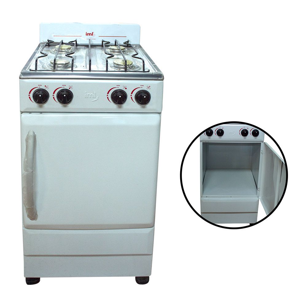 COCINA C/GABINETE 4Q. BLANCA IML C-4GB