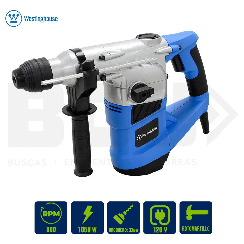 TALADRO ROTOMARTILLO WH 1050W  PT40232 (NC)