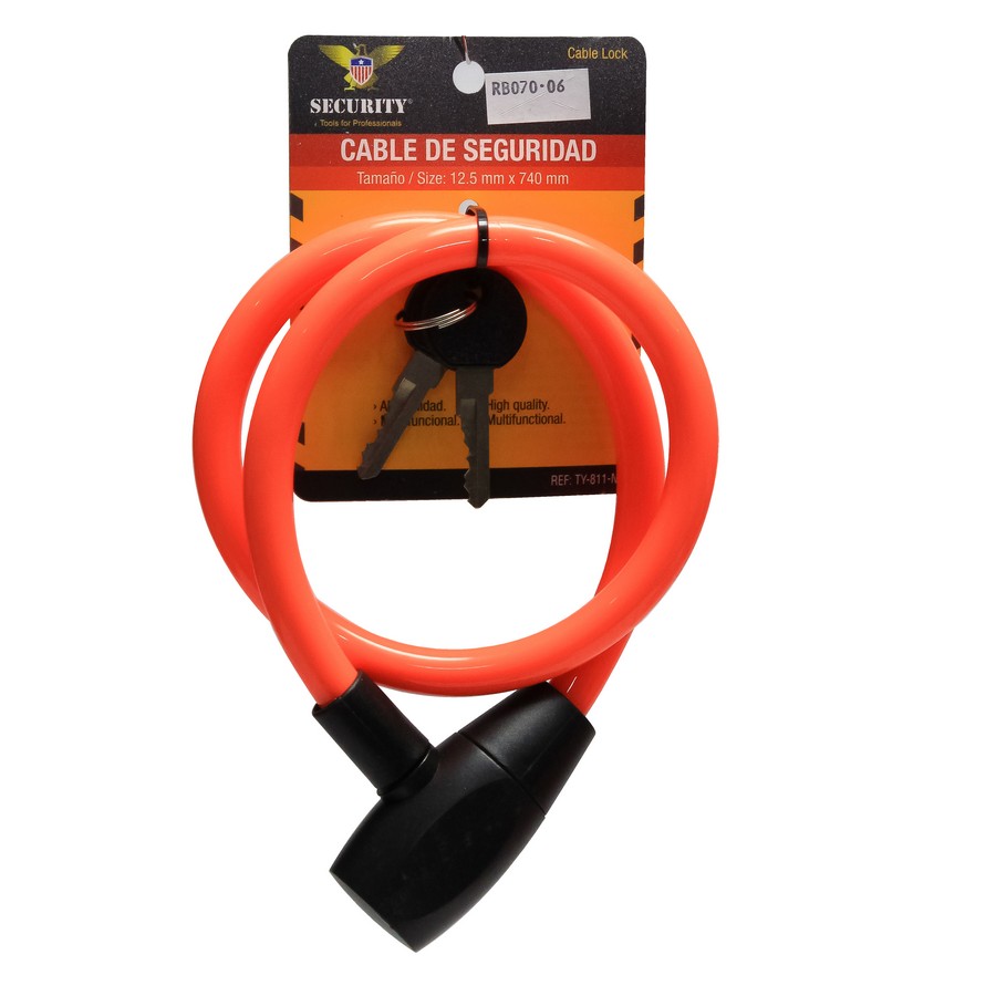 CANDADO PARA BICICLETA TY-811-N