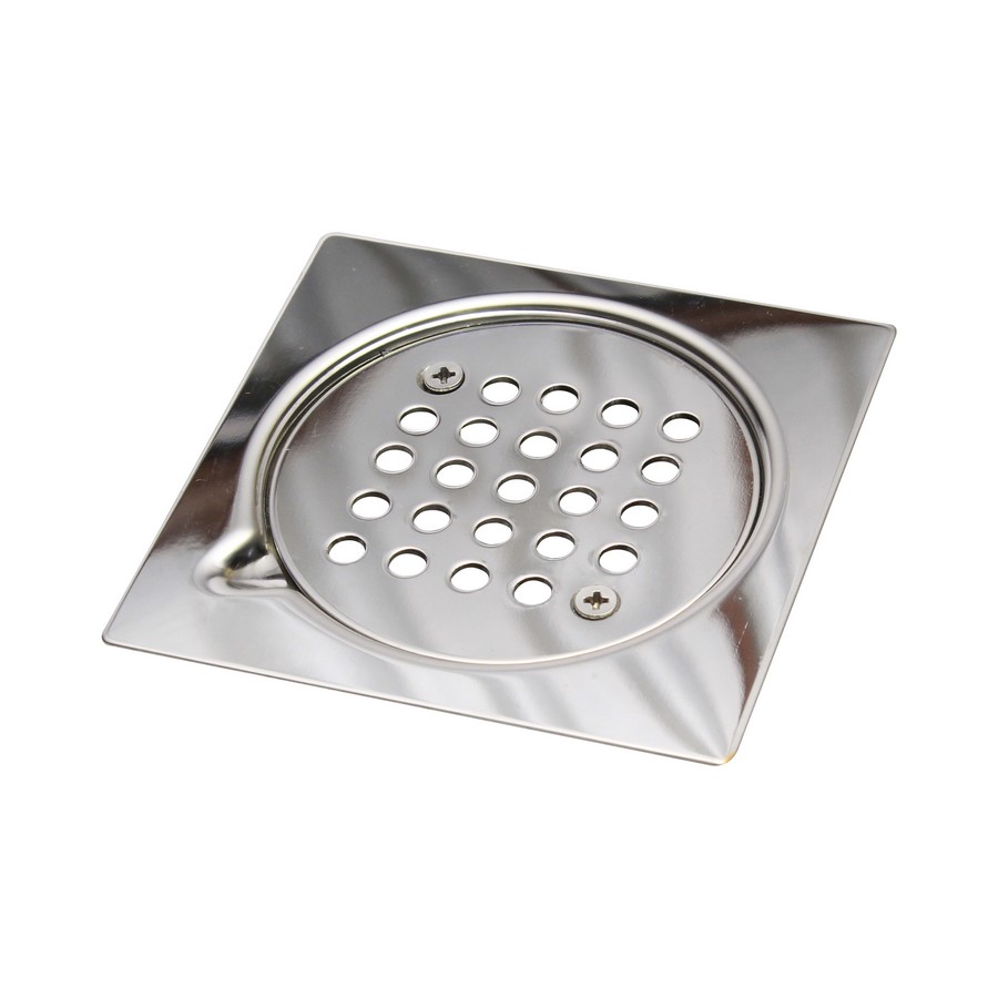TAPON ACERO INOX. BAÑO REDONDO 4 PULG A367-SD-10A