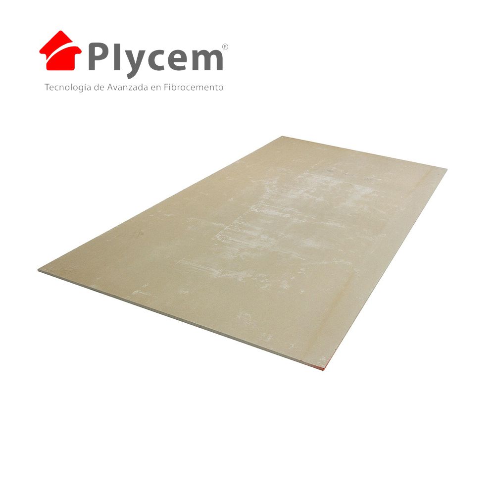 LAMINA LISA PARED EXTERIOR FIBROCEM 12MM 4X8 PIE PLYROCK 979911