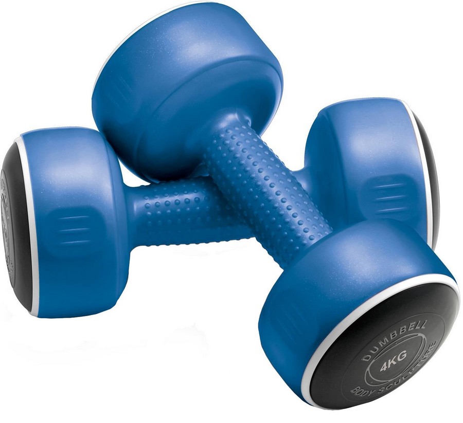 PESAS VINIL MANCUERNA 8KG PAR + 4KG UNIT SOL-BW108-8KG-B