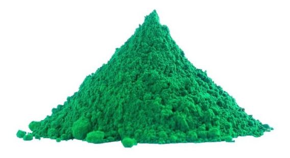 PINTURA POLVO VERDE