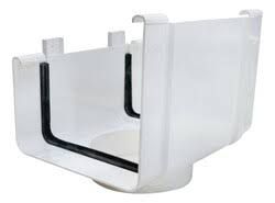 BOQUILLA P/BAJANTE RED. 3PLG. CANOA PVC LISA AMANCO 909423