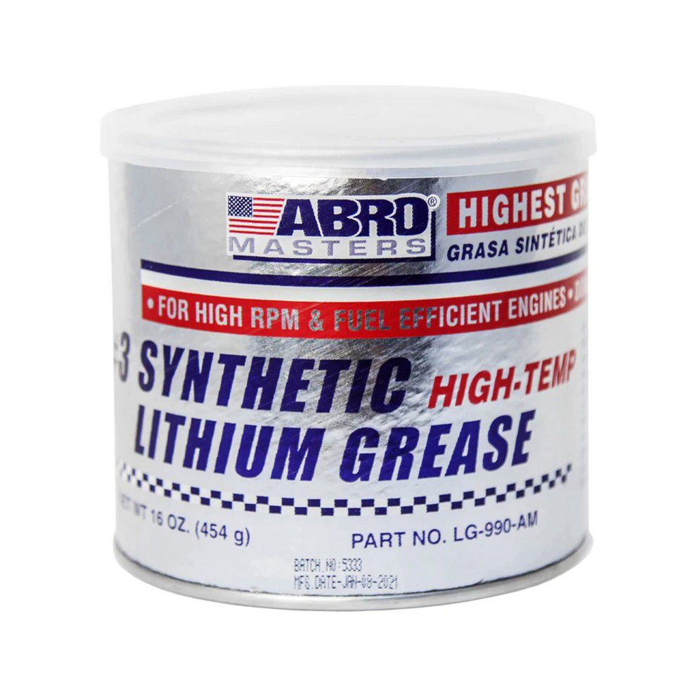 GRASA LITO #3 SINTETICA ALTA TEMP. ABRO LATA 16OZ. LG-990