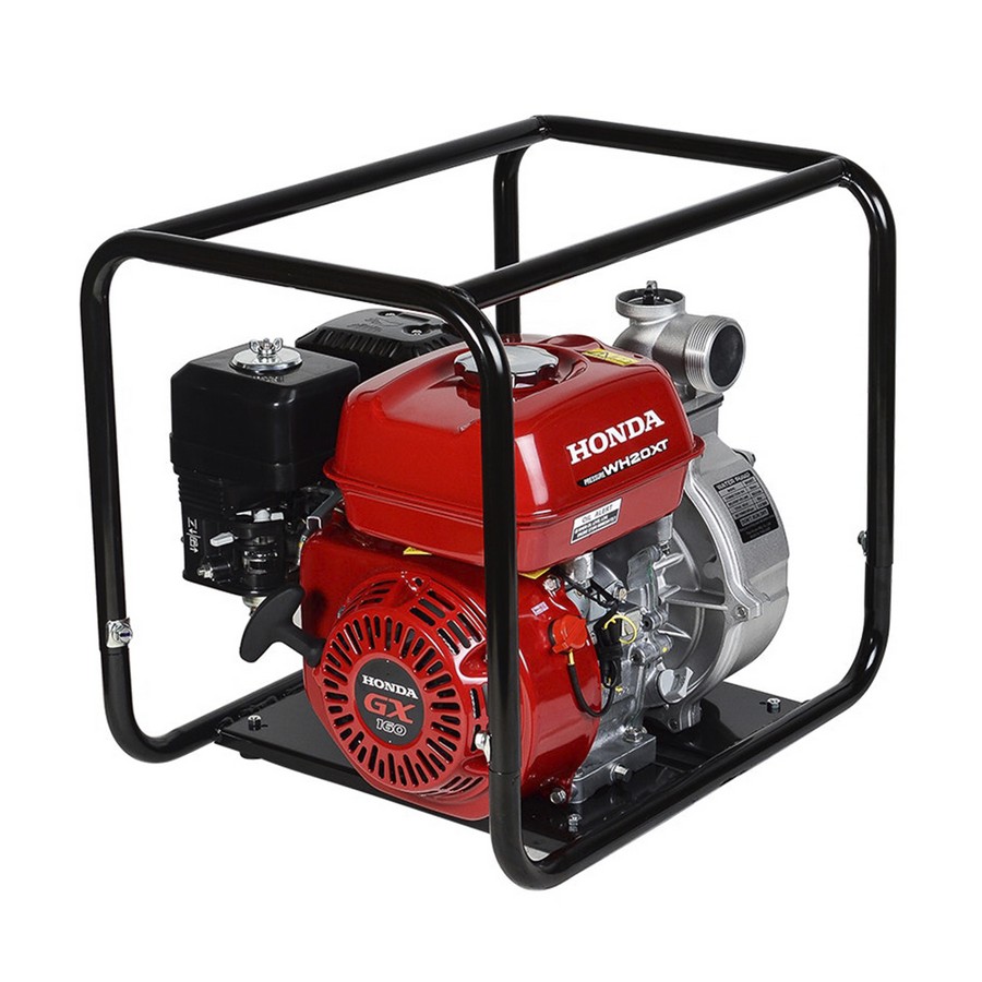 BOMBA P/AGUA GAS. 5.5HP 2X2 PLG. WH20XT HONDA ALTA PRES.
