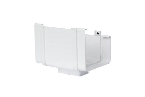 BOQUILLA PARA BAJANTE RECTAN. CANOA LISA PVC AMANCO 909420