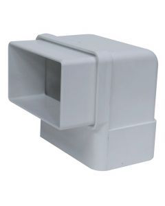 CODO PVC 90 PARA BAJANTE CANOA RECTAN. AMANCO 909818