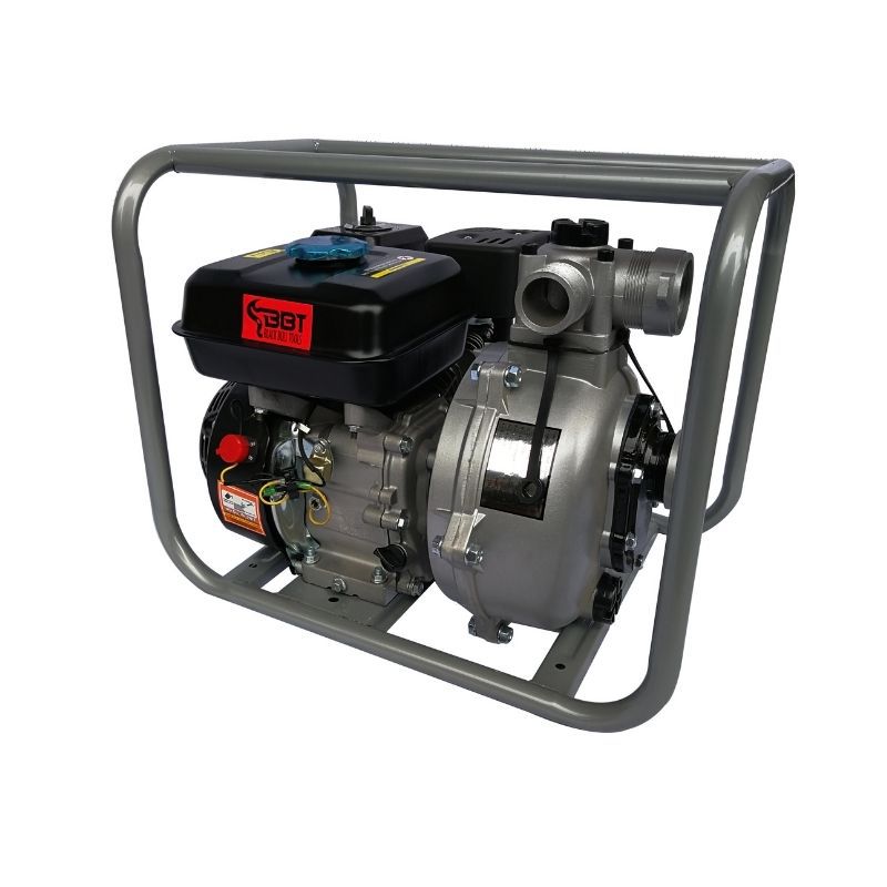 BOMBA P/AGUA GASOLINA 4T 5.5HP ALTA PRES. 2X2 PLG. 7X65M 30M3/H BBT LT168F20H