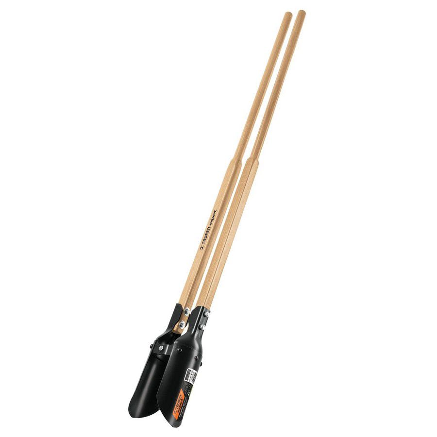 PALA CAVADORA DUPLEX MANGO MADERA CUADRADO DE 48 PULG. TRUPER 11979