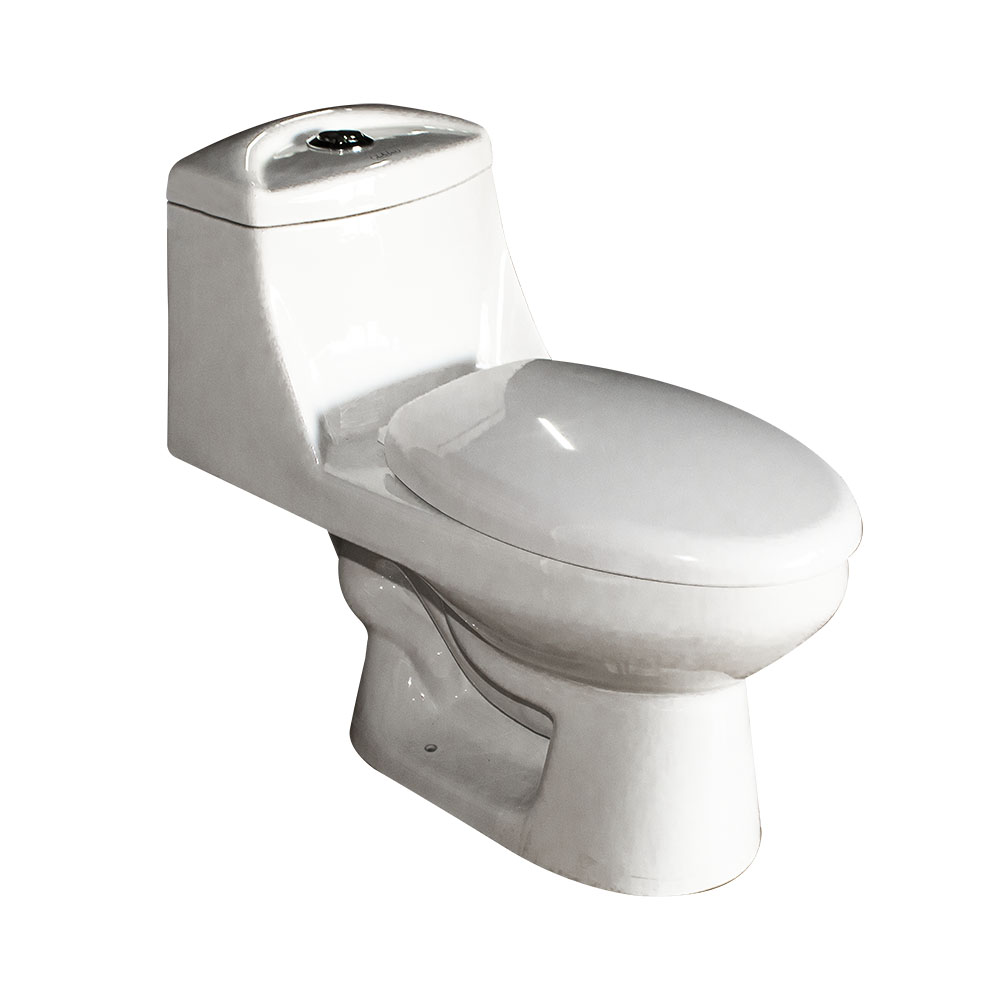 INODORO 1 PIEZA-PUSH BLANCO PL1006