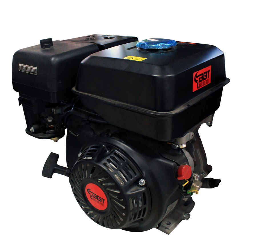 MOTOR A GASOLINA EJE LISO CON CUÑERO 9HP BBT LT177F