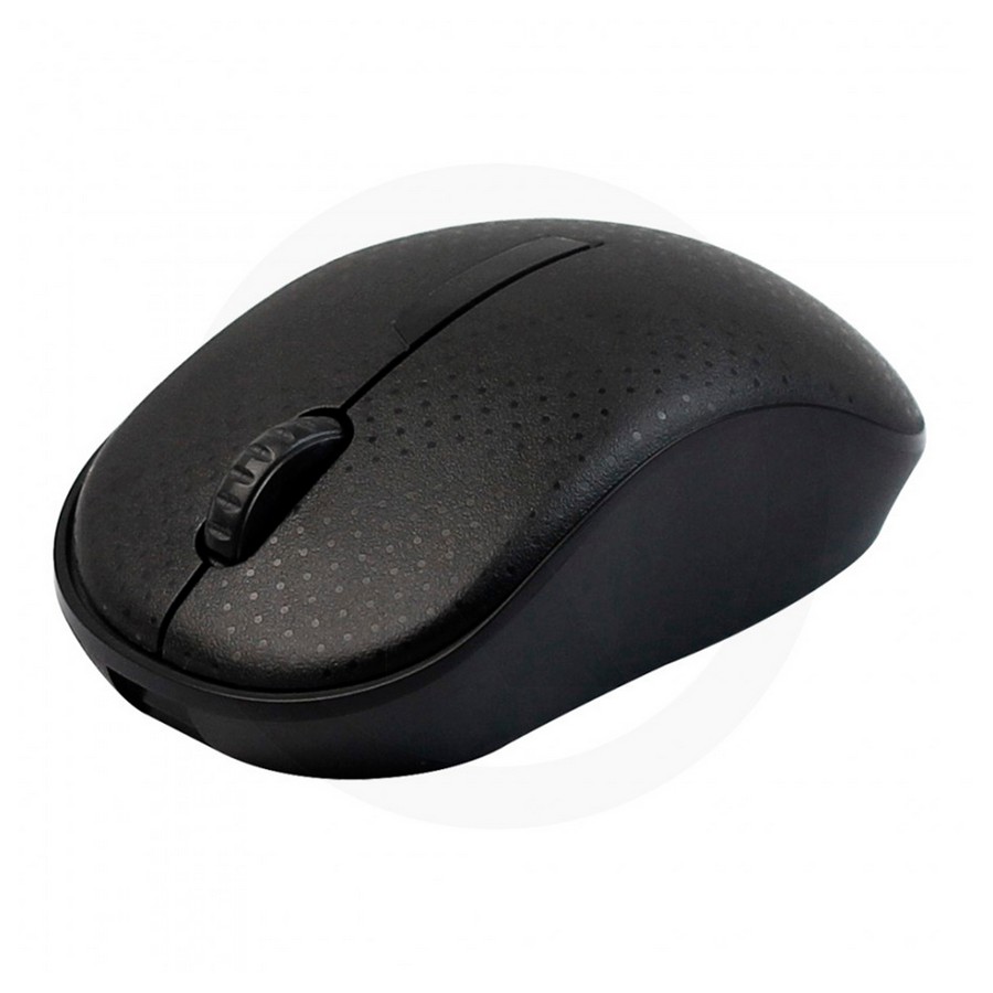 MOUSE INALAMBRICO C/RECEPTOR NANO A PRESION NEGRO RADIOSHACK