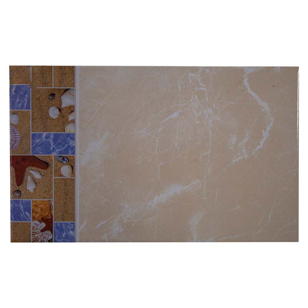 CERAMICA ITAJAI MARFIL LISTELO SEMI BRILLO BAÑO 20X31.6 MT2 CASTELLO (DESC)