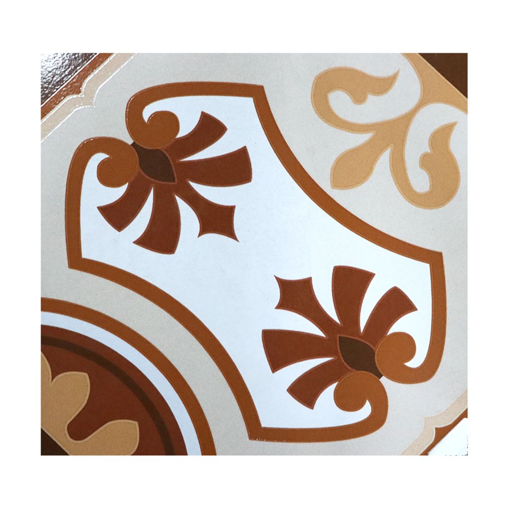 CERAMICA 742 MARRON SEMI BRILLO 31.6X31.6 MT2 BRASILIA
