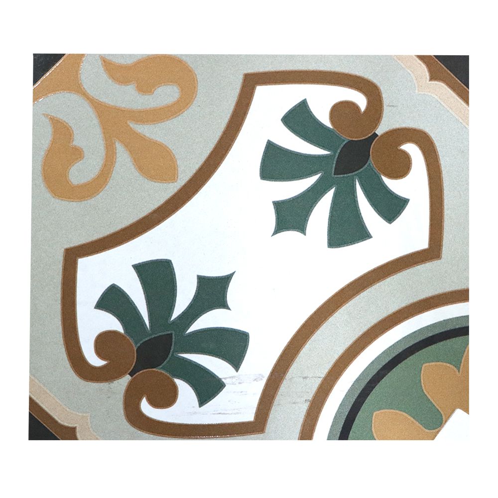 CERAMICA 742 VERDE SEMI BRILLO 31.6X31.6 MT2 BRASILIA