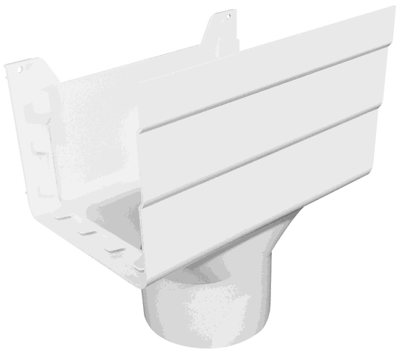 BOQUILLA PARA BAJANTE RED. PVC 3PLG. CANALETA ALTO CAUDAL MAXICANAL ...
