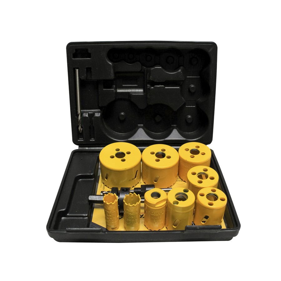 BROCA JGOS BI-METAL 13PCS P/CERRADURA 19-64MM SEO013